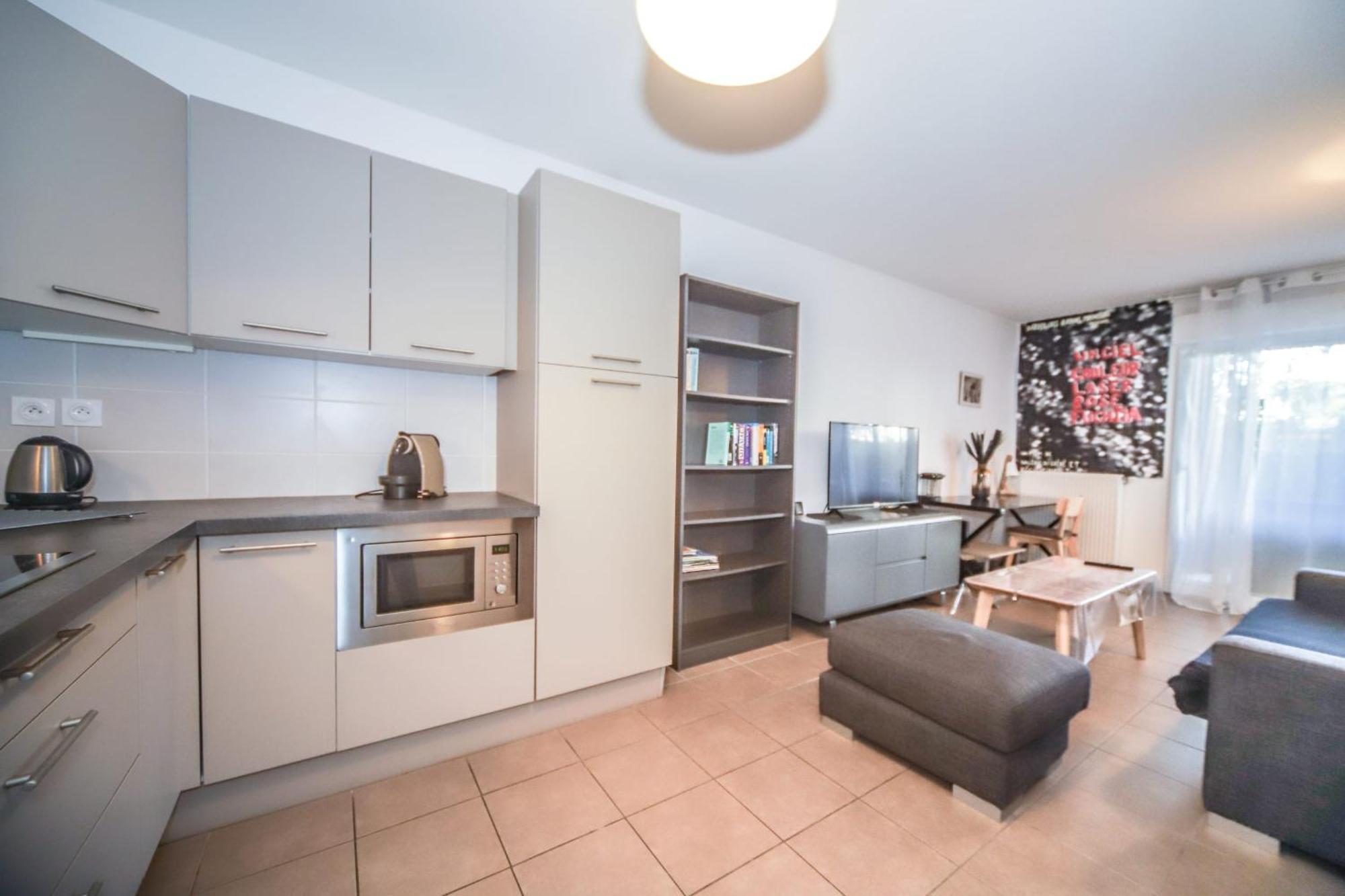 T2 Florescence Proche Montpellier Parking Castelnau-le-Lez Dış mekan fotoğraf